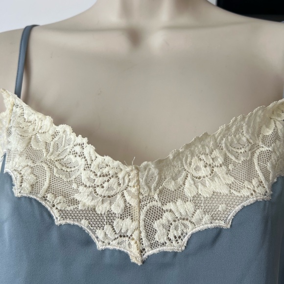 Motel Rocks Light Blue Lace Slip Dress - Picture 5 of 8